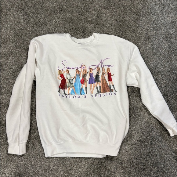 Taylor Swift Tops - Official Taylor Swift Speak Now Taylor’s Version Crewneck